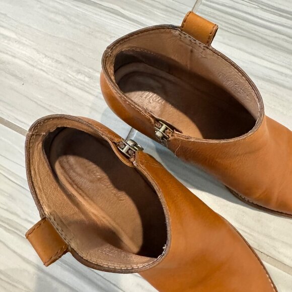 Madewell Genuine Leather Billie Ankle Boots Boho Preppy Fall Winter Booties 7.5 - Picture 4 of 9